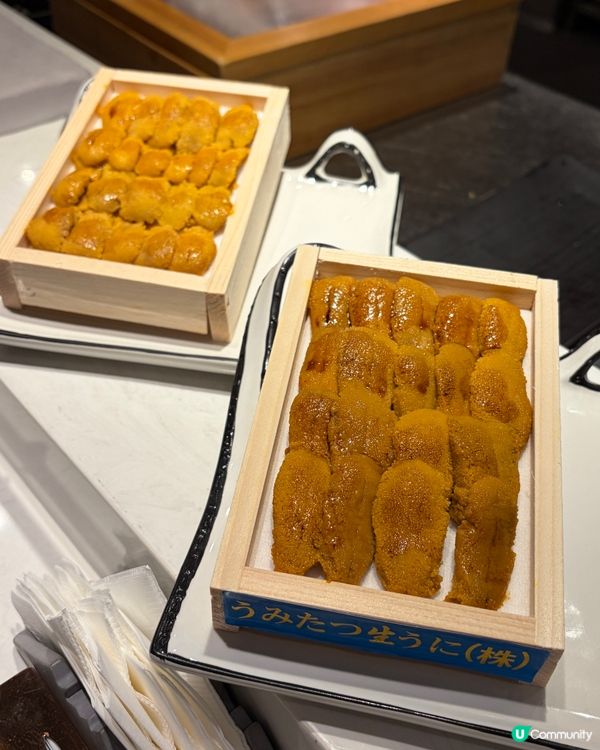 一人食一板海膽既omakase