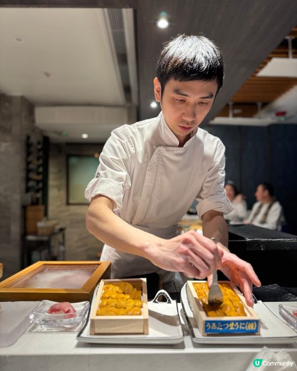 一人食一板海膽既omakase