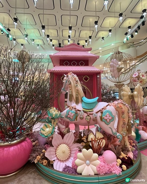 太古廣場駿馬賀新歲！🐎💖