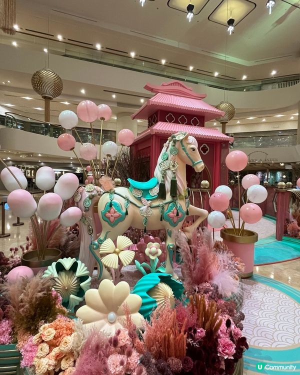 太古廣場駿馬賀新歲！🐎💖