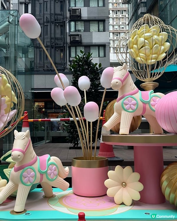 太古廣場駿馬賀新歲！🐎💖