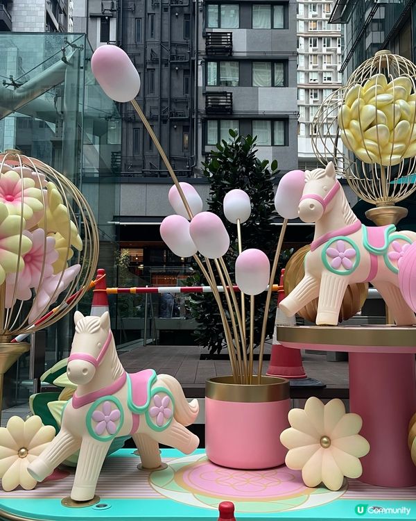 太古廣場駿馬賀新歲！🐎💖