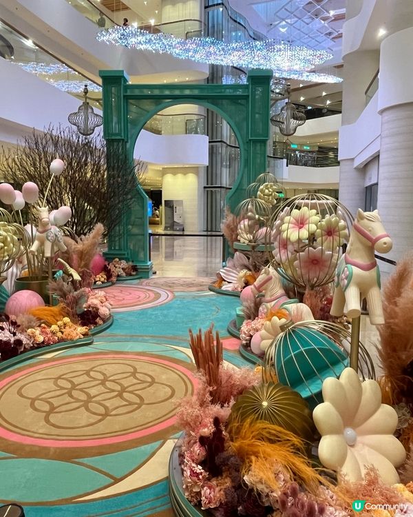 太古廣場駿馬賀新歲！🐎💖