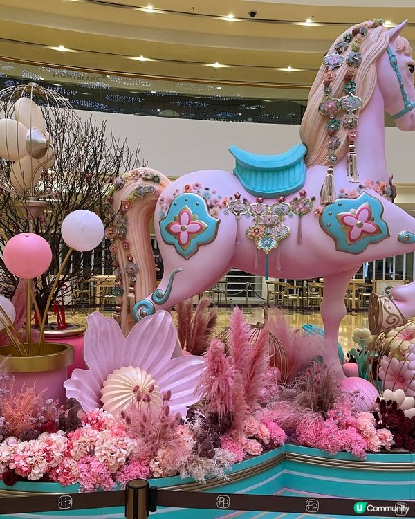 太古廣場駿馬賀新歲！🐎💖