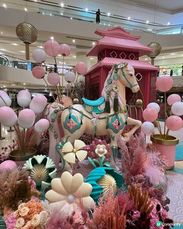太古廣場駿馬賀新歲！🐎💖