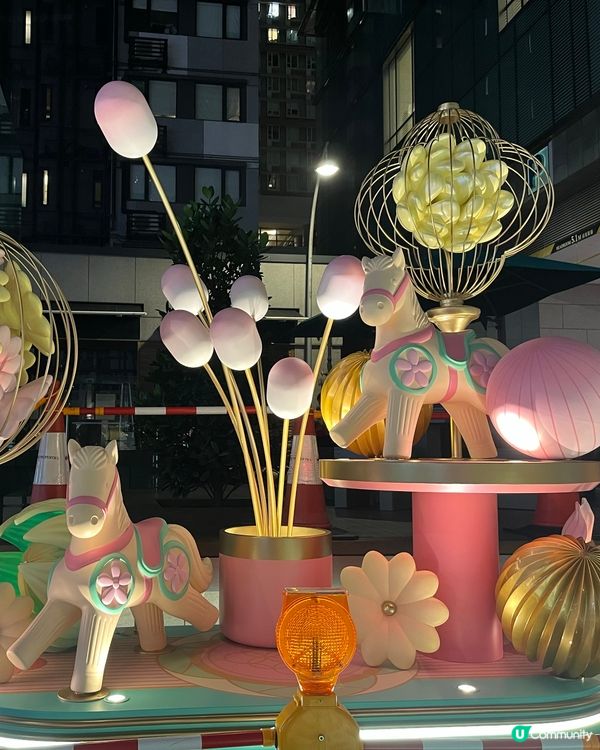 太古廣場駿馬賀新歲！🐎💖