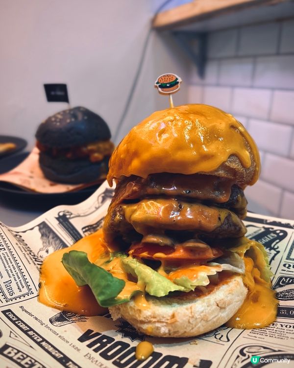 尖沙咀$48 手打牛肉漢堡！平靚正！🍔😋