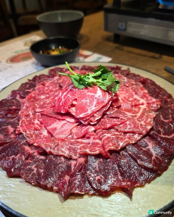 必食牛肉拼盤打邊爐