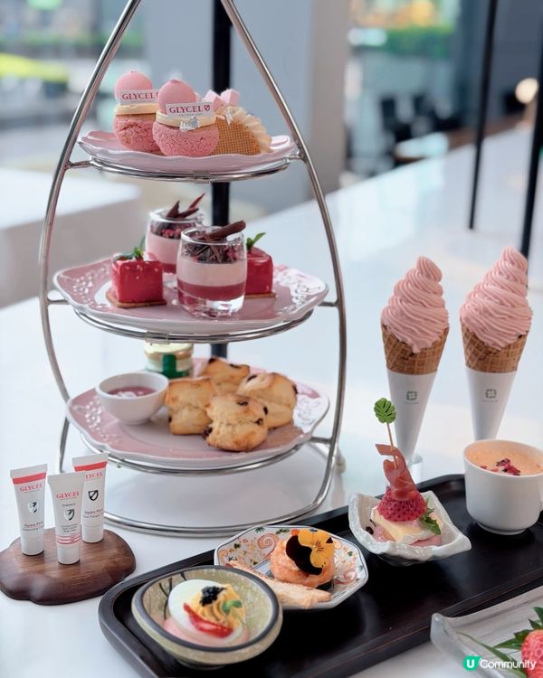 士多啤梨下午茶🍓🌸夢幻登場！