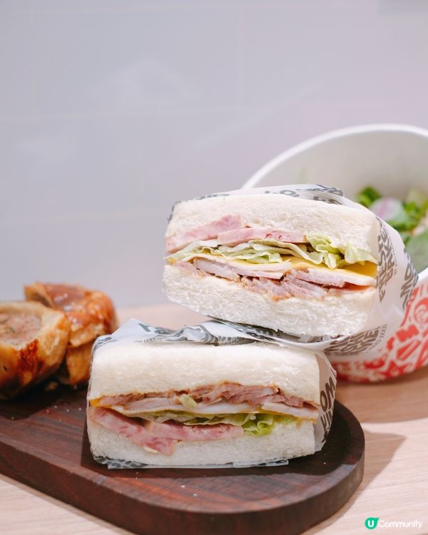 把茶餐廳的回憶變成潮味新食感 💭🥪✨