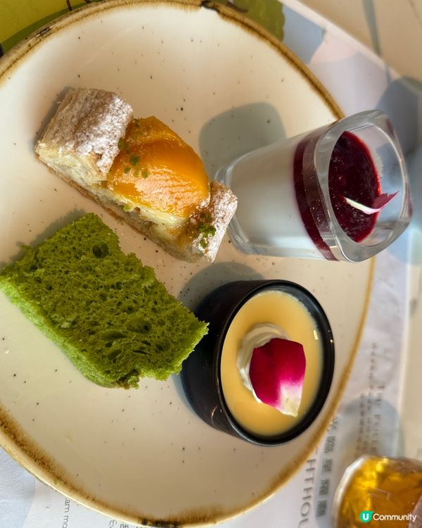 甜品：香港富麗敦海洋公園酒店