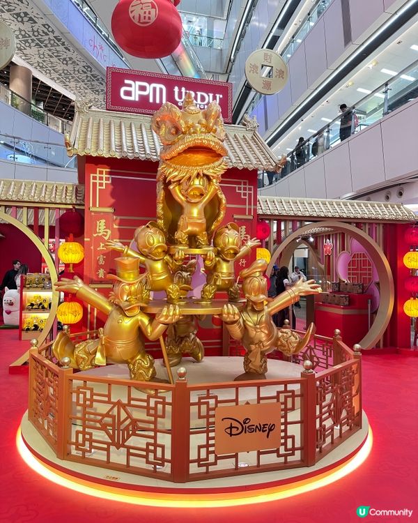 觀塘apm新年桃花迪士尼🌸💖