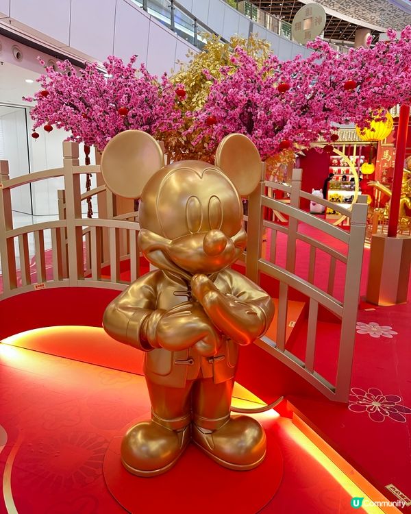 觀塘apm新年桃花迪士尼🌸💖