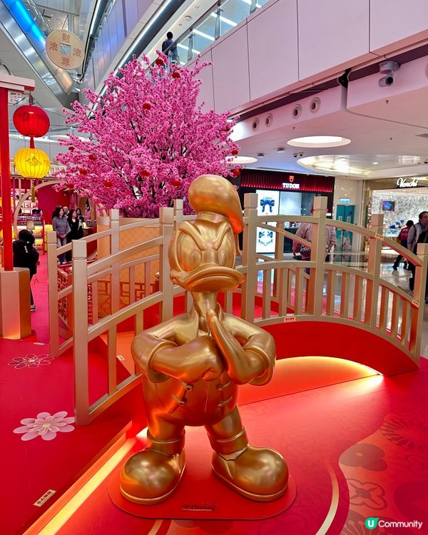 觀塘apm新年桃花迪士尼🌸💖