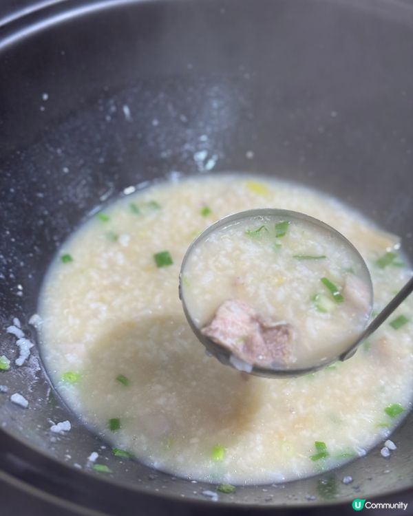 $450食十款海鮮 連粥底 糖水