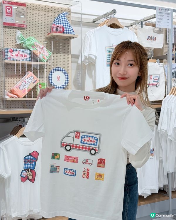 UNIQLO UTme!嘉頓圖案庫登場！🍞✨