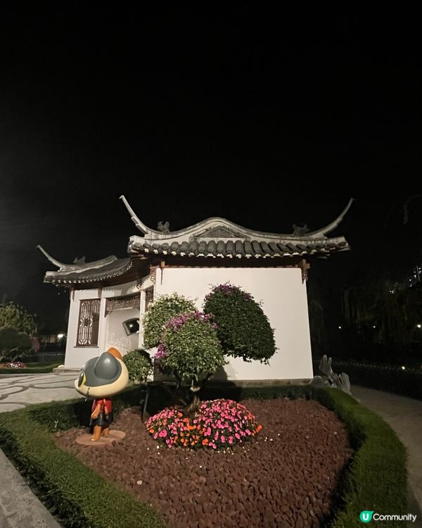 幽靜雅致的夜景