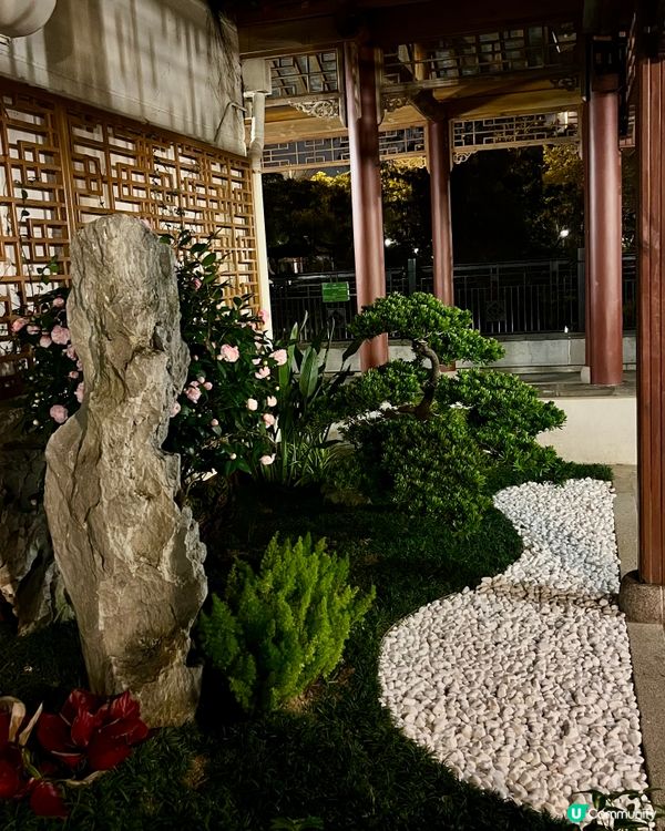 幽靜雅致的夜景