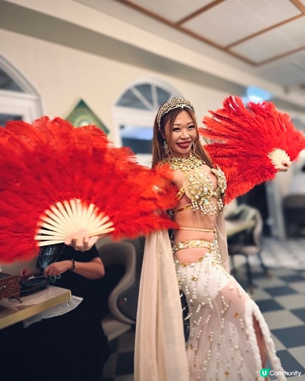 180度海景餐廳肚皮舞表演黎巴嫩菜！🤤🌊