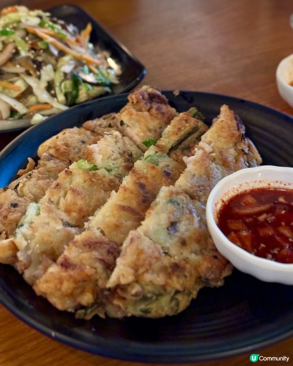 尖沙咀人氣韓國菜 必吃海鮮煎餅