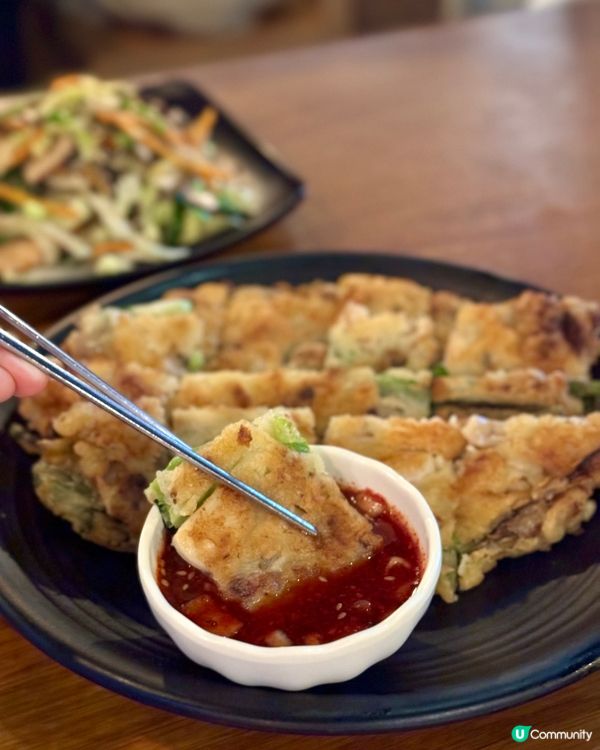 尖沙咀人氣韓國菜 必吃海鮮煎餅