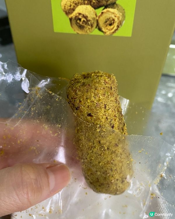 開心果蛋卷😋香脆滋味！