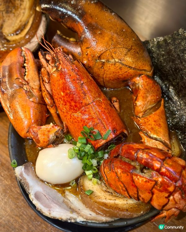 大過手掌✋🏻深水埗巨型龍蝦拉麵🦞