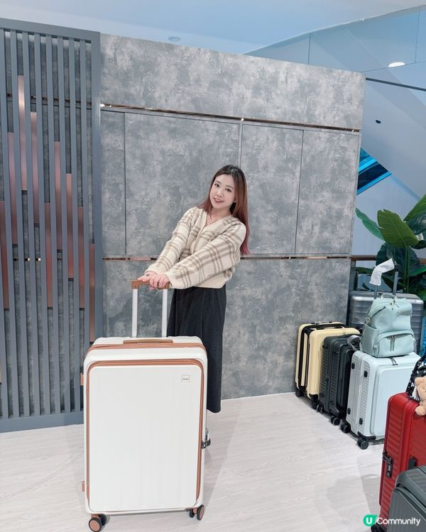 旅行喼神器！前開蓋超方便！✈️