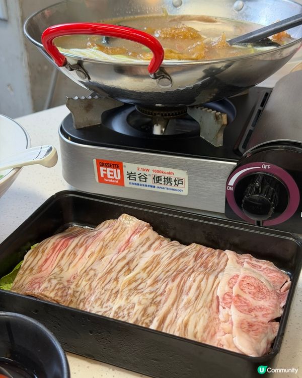 竹面譜豪華限量版和牛花膠鍋