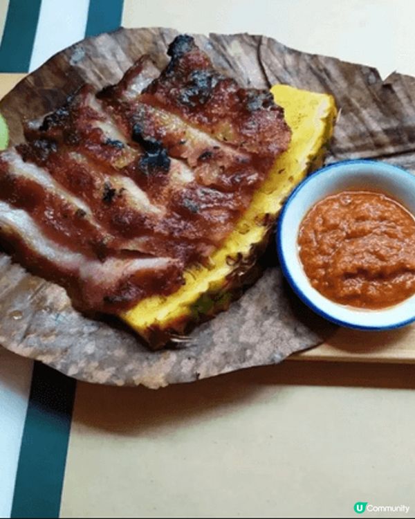 火龍芒果蝦仁配蝦片