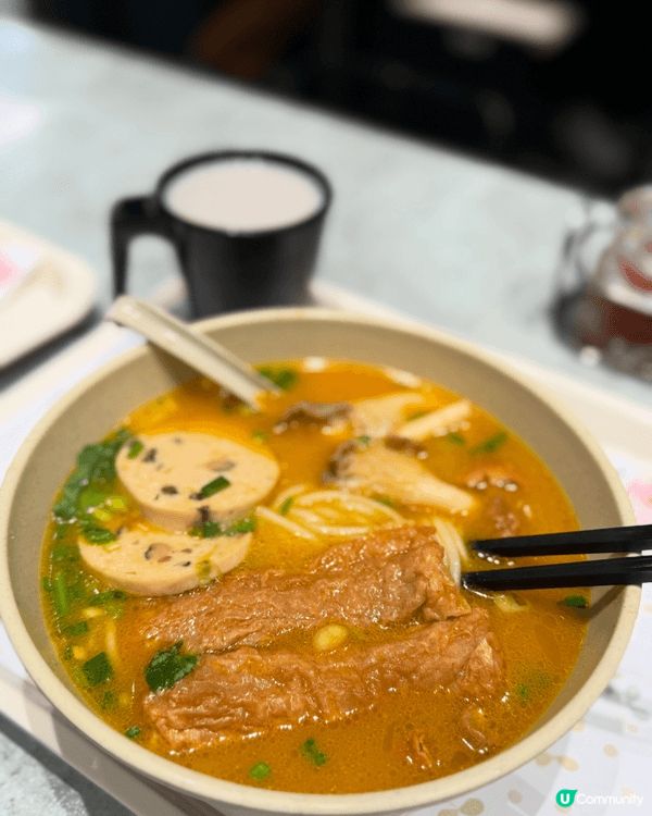 今次試咗南記新出嘅「麻芝菇姬松茸米線套餐」🍜，一收到個餐真係...