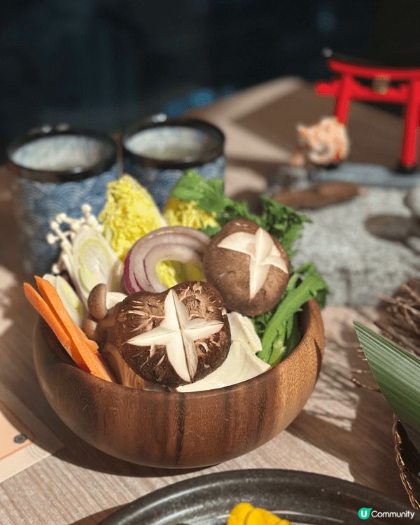 壽喜燒好好食，牛味濃郁，仲有蟹肉撈飯