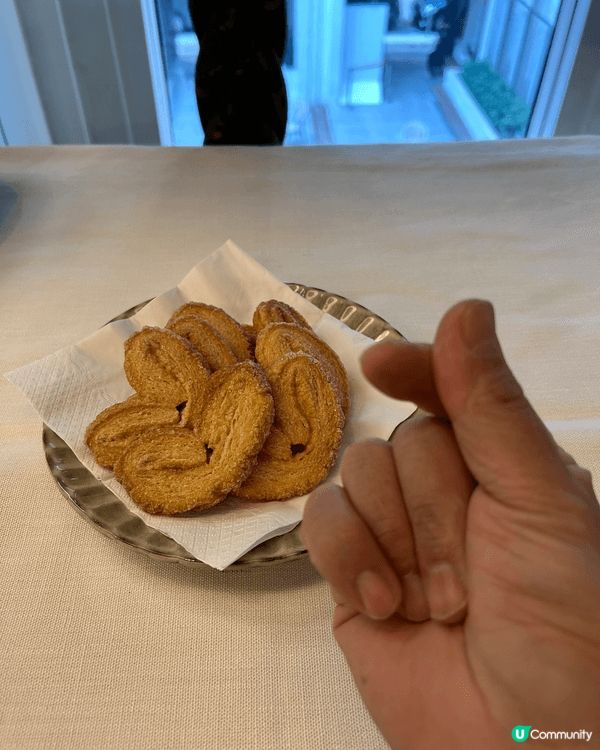 蝴蝶酥好好味，甜品開心果味，酸重麵包好味