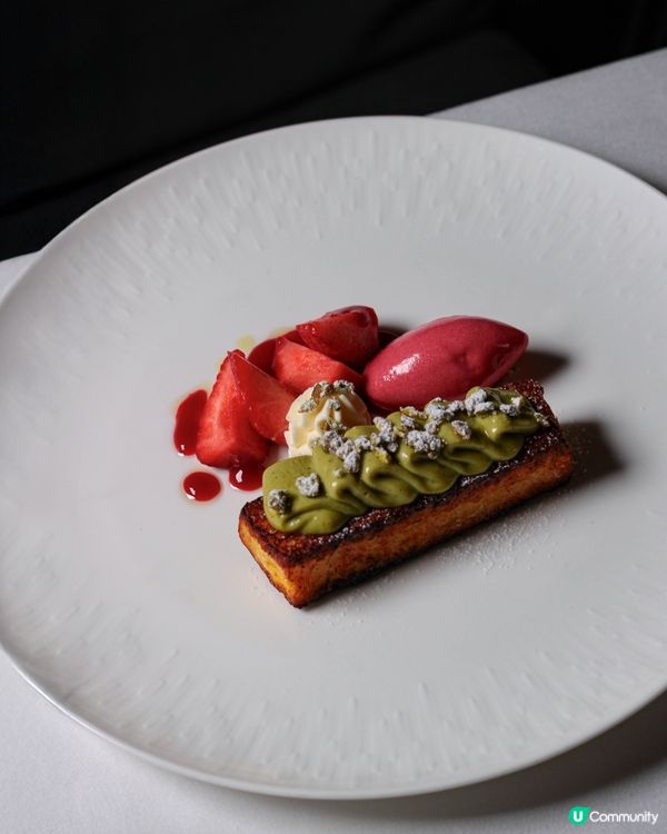 米芝蓮一星餐廳Arcane情人節套餐 帝王蟹撻/北海道帶子/澳洲和牛                                    