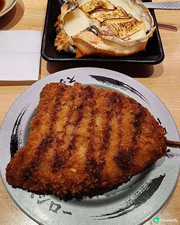 寿司郎蟹祭已開始了, 鍾意食蟹的人士一定要試生松葉蟹腳!