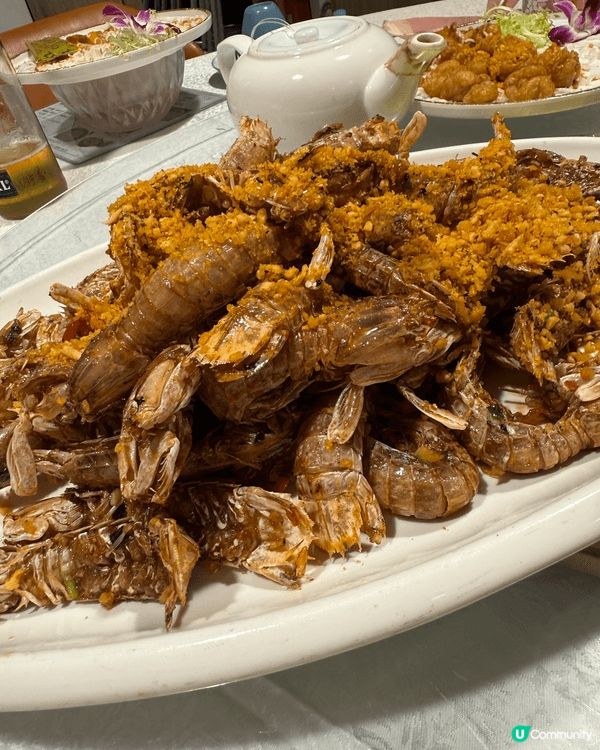 椒鹽瀨尿蝦係我最愛😍屋企好難整得好食🤤