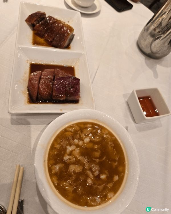 翠園扺食鮑魚海鮮魚翅套餐，美味可口，大件夾扺食，一試難忘