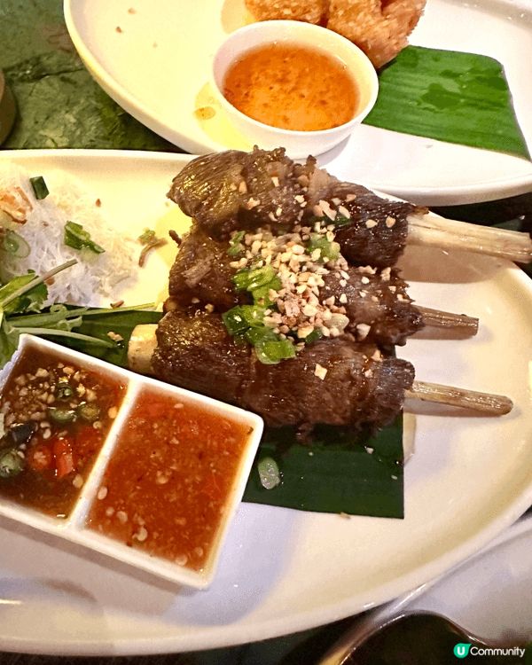 麻辣雞煲的辛辣獨特、泰式牛肉串的酸甜可口，以及Smile y...
