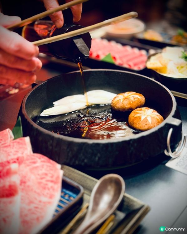 𓂃.𓈒中環𓎏ෆ.ᐟ一人一鍋A5和牛壽喜燒𓈒𓂃.