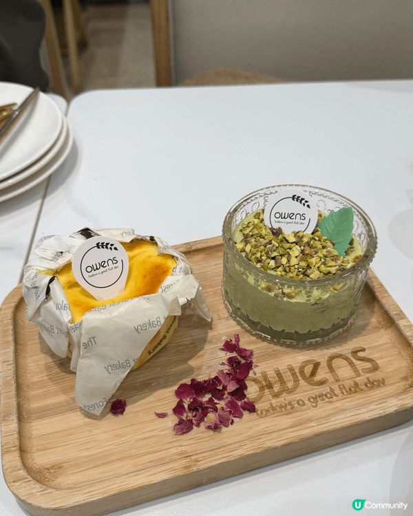 推介用心小店Cafe Owens，特別推介他們的甜品巴克斯蛋...