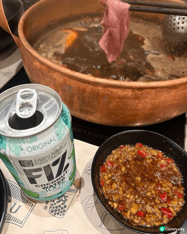 冬天最岩緊係打邊爐，打邊爐我最愛牛大人，因為佢有好多台灣飲料...