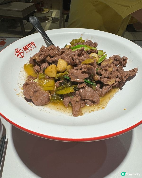 辣可可以湘菜現炒黃牛肉為招牌，選用秦川黃牛，肉質鮮嫩，配合蒜...