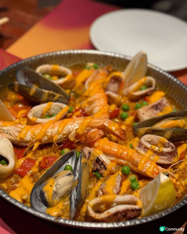 ❗️爆款家庭聚餐首選！🇪🇸西班牙海鮮炒飯料多鑊氣足，小朋友秒...