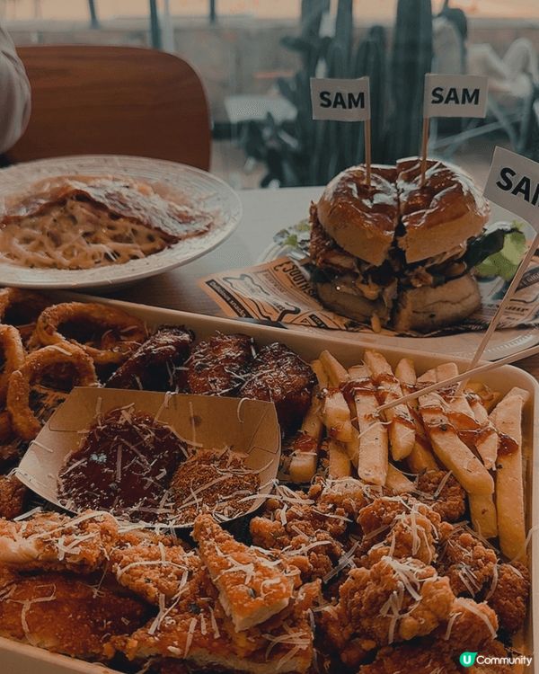 珠海Sam Outdoor Cafe超chill！坐在落地玻...