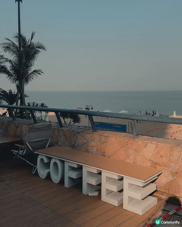 珠海Sam Outdoor Cafe超chill！坐在落地玻...