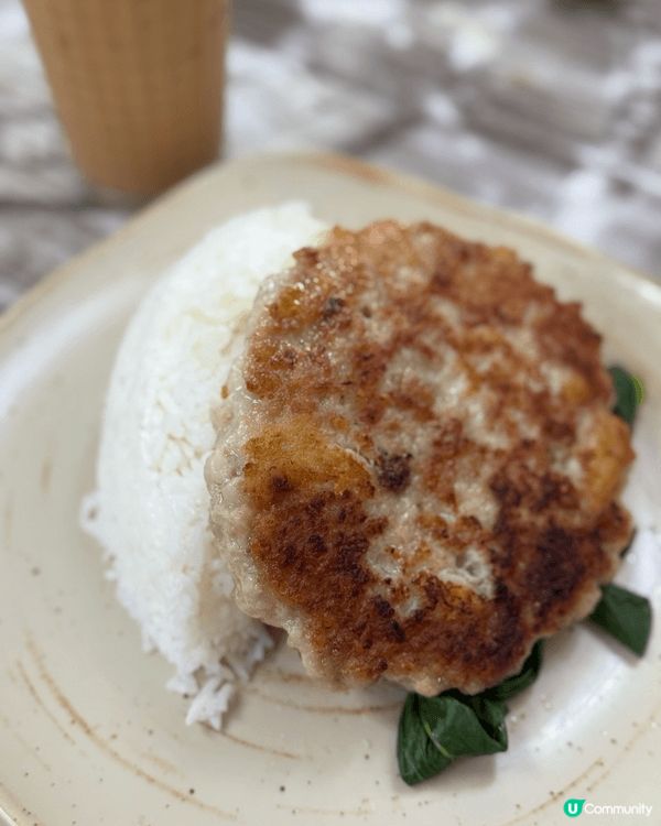 呢排肉餅飯好hit🤣今次去咗屏山老地方試試！叫咗個XO醬魚柳...