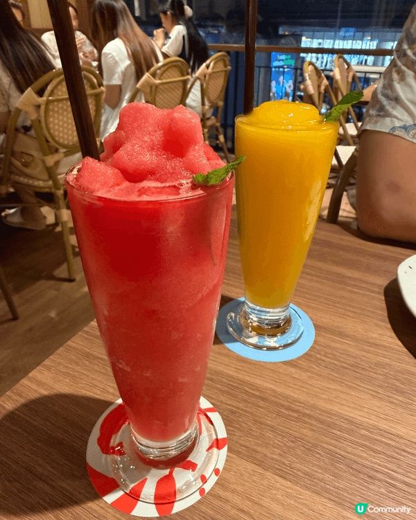 頭兩張是泰國旅遊既美食，泰國價錢平，一杯果汁都係hkd25,...