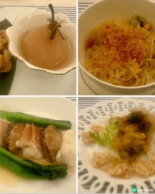 聞名私房菜 - 鮑魚、蟹鉗等，及中環會所 - 特色小菜、椰棕...