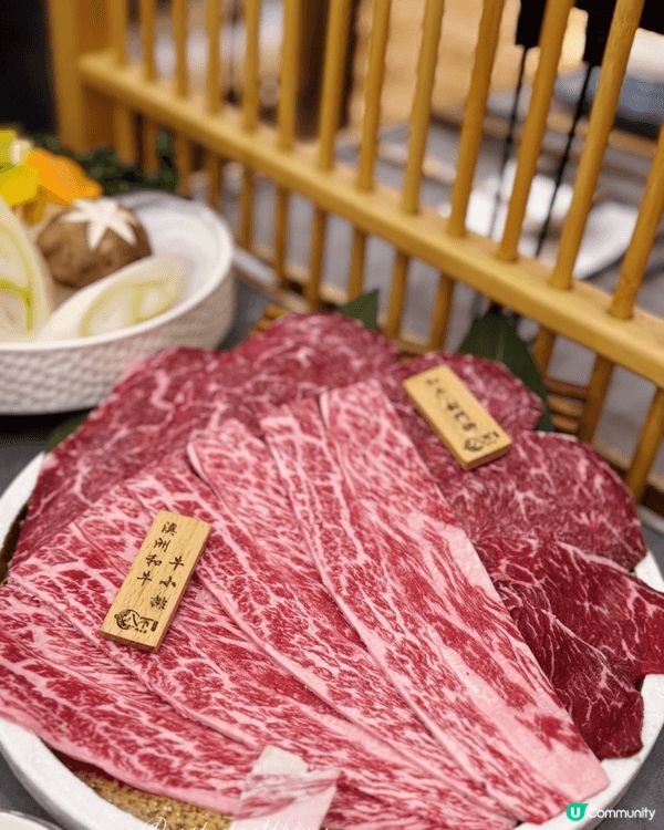 一入門已經聞到炭火香＋壽喜燒醬汁味，環境日式簡約又溫馨，啱晒...