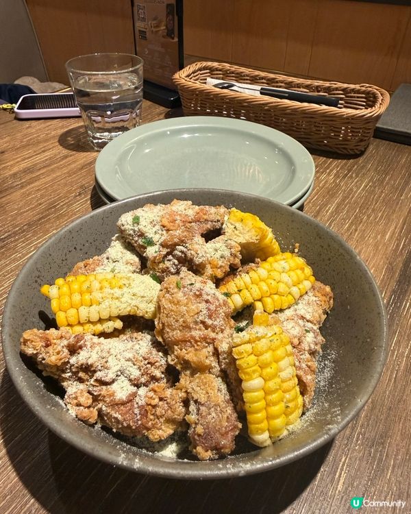 韓式爆餡厚批+炸雞🧀🍗🤤